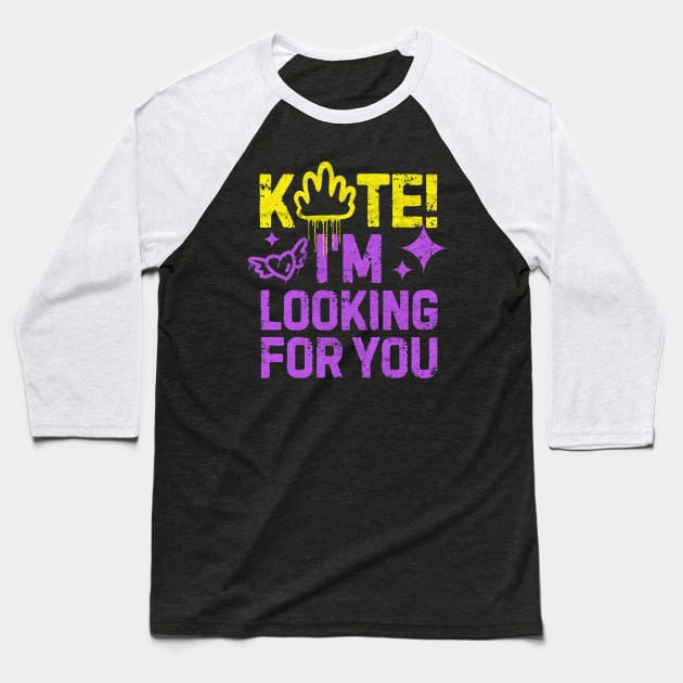 Kate I’m Looking For You Baseball T-Shirt by Point Shop